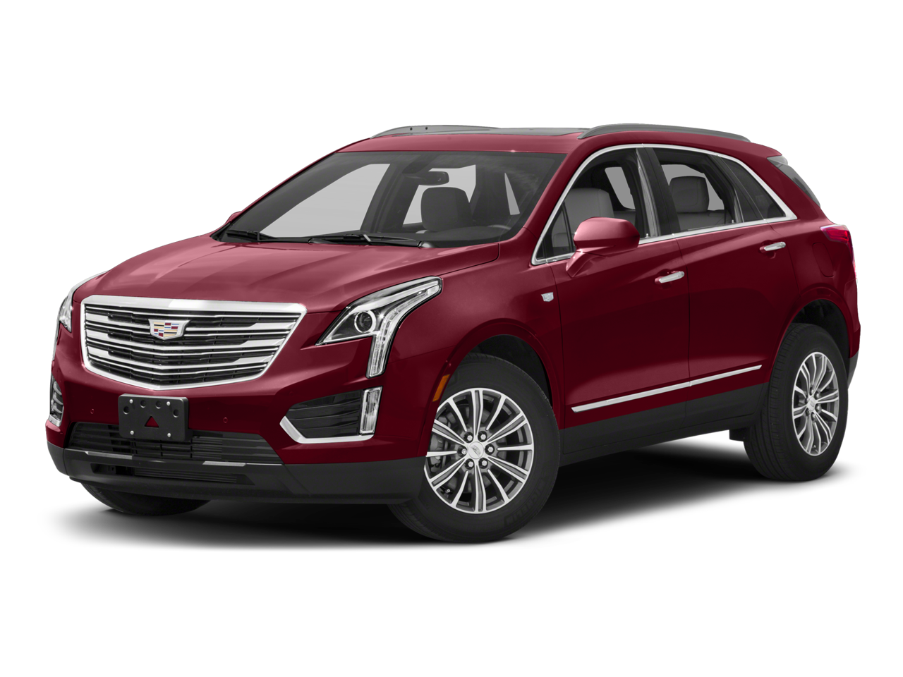 2017 Cadillac XT5 Premium Luxury AWD in Crystal White Tricoat — front three-quarter view