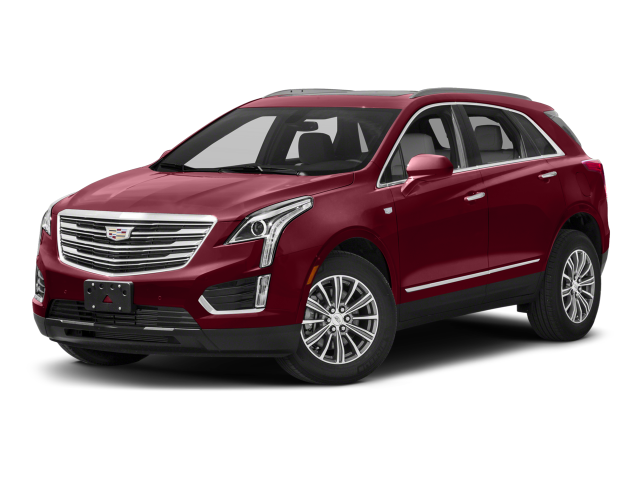 2018 Cadillac XT5 Luxury FWD in Bronze Dune Metallic — front three-quarter view